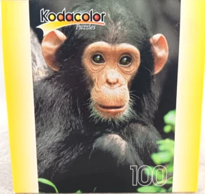 Kodacolor Chimpanzee 100 Piece Jigsaw Puzzle - Picture 1 of 3