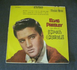 ELVIS PRESLEY VERY RARE KING CREOLE IMPORT / DOMIDO MASTERWORKS  LD-239A 12" LP  - Picture 1 of 4