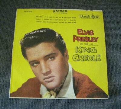 ELVIS PRESLEY VERY RARE KING CREOLE IMPORT / DOMIDO MASTERWORKS  LD-239A 12" LP  - Image 1 of 4
