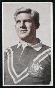 1948 Australia Kangaroos NRL Stamina Card - Fred De Belin - Balmain Tigers - Bild 1 von 3