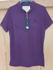 BNWT *Super* JACK WILLS/ S/ Purple 'Blackberry' Cotton Polo Shirt/ cost £39.50