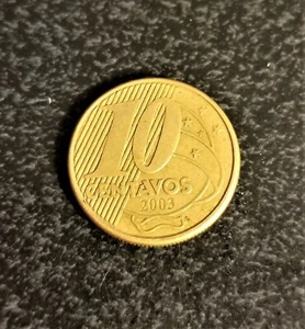 Brasil 10 centavos coin 2003 - Picture 1 of 2
