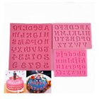 Fondant Baking Silicone Letters Numbers Mould Cake Decorating Chocolate Sugar