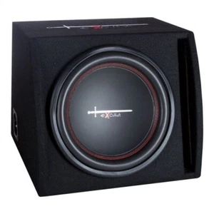 Excalibur 1000 Watt Bassbox X12.1BR 30cm Bassreflex Auto Subwoofer mit Gehäuse - Bild 1 von 3