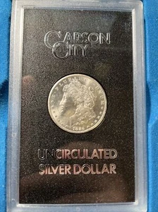 Morgan Dollar 1884 Carson City argento FDC - Foto 1 di 5