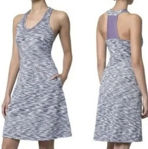 MPG Performance Gear Damen M lila gepolsterter BH Racerback sportliches Kleid - Bild 1 von 10