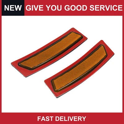 Pack of 2 for BMW 320i 2016-2019 Front Bumper Reflector Side Marker 63147295541 - Image 1 of 4