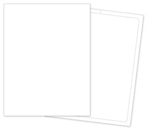Pegatinas láser para ventanas de concesionario de automóviles en blanco para aplicaciones exteriores 8,5" x 11" (PAQUETE DE 100) - Imagen 1 de 1