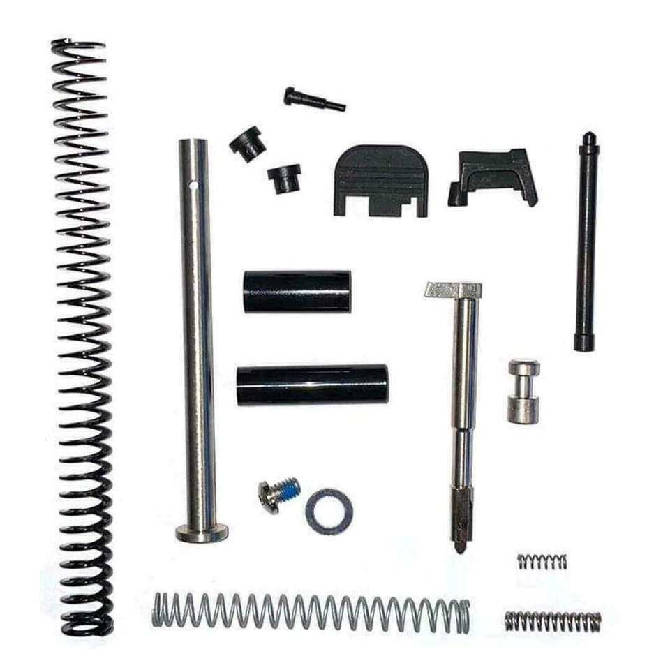 ALPHA ONE OUTDOORS LLC For Glock19/23 Complete UPPER Slide Parts Kit Gen1-3 G 19 S.S.Guide Rod OEM SPEC