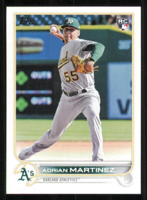 2022 Topps Update #US77 Adrian Martinez RC - Image 1 of 2