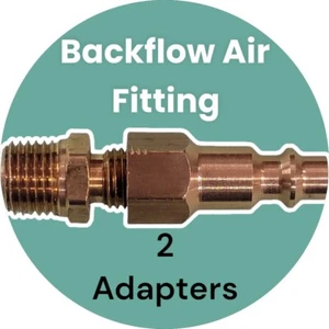Backflow Test Cock Winterize Blowout Air Fitting SAE Adapter Sprinkler Blow Out - Picture 1 of 10