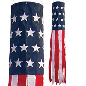 40 inch USA Windsock Embroidered Stars In The Breeze 4112 - Picture 1 of 1