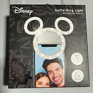 Bague selfie couronne Disney Mickey Minnie souris princesse lumière DEL pour téléphones portables - Photo 1 sur 6