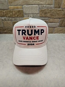 Donald Trump - JD Vance Cali-Fame Sombrero 2024 BLANCO 45-47 MAGA Gorra Auténtica Nueva - Imagen 1 de 16