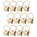 12 Pcs Hair Clips Accesories Butterfly Pendant Accessory Pin
