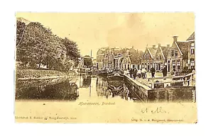Cartolina Breedpad Heerenveen Paesi Bassi • Waterfront Barche Persone • Indivisa - Foto 1 di 2