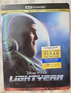 Disney Pixar Lightyear 4K Ultra HD Blu-Ray Collector's Edition new sealed PG - Picture 1 of 4