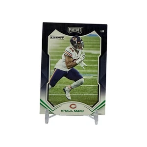 2021 Panini Playoff Kickoff Khalil Mack #129 Chicago Bears NFL Card - Foto 1 di 2