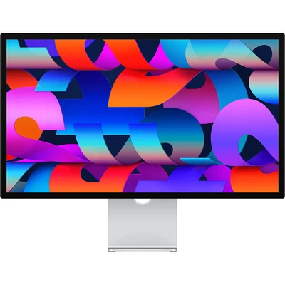 Apple 27" Studio Display 5K Retina LED w/ Tilt Adjustable Stand Silver MYJG3LL/A - Image 1 of 4