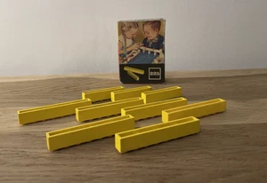 LEGO System 225 Steine GELB Schachtel Mursten 50er Jahre BOX Vintage OVP RARE - Bild 1 von 9