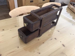 Antique Singer Treadle Sewing Machine Drawers - Picture 1 of 2