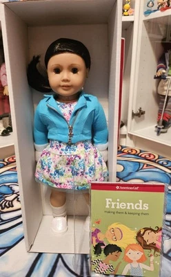 NRFB American Girl Truly Me 25 Doll Brown Eyes Brown/Black Hair and Pierced Ears - Image 1 of 4