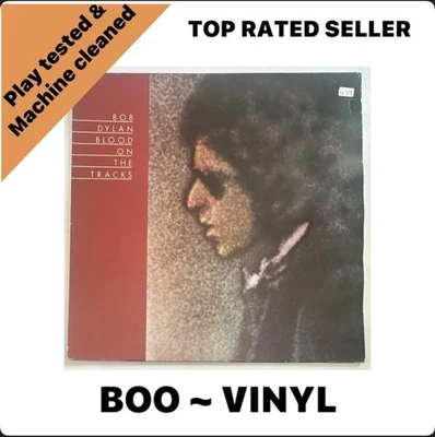 BOB DYLAN  BLOOD ON THE TRACKS UK  LP -1975 CBS S 69097 EX / VG+ - Image 1 of 4