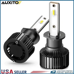 AUXITO H1 LED Headlight Bulbs Kit High Low Bright Xenon White 6000K 24000LM - Picture 1 of 15