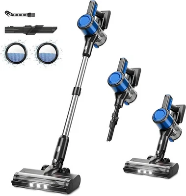 Cordless Vacuum Cleaner Powerful 6-in-1 Lightweight Stick Vacuum 45Mins Runtime - Image 1 of 4