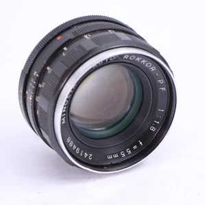 Frühes Minolta Auto Rokkor-PF 55mm f1.8 DOF Hebel MD/SR 55/1.8 Objektiv kostenloser US-Versand - Bild 1 von 20
