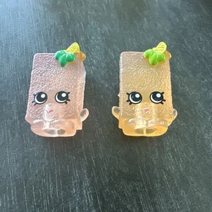 Shopkins Season 1 Fishtix Set of 2 FROZEN GLITTER ULTRA RARE HTF - Picture 1 of 1