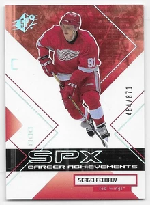 02/03 SPx CAREER ACHIEVEMENTS Hockey /xxxx (#126-145) U-Pick From List - Picture 1 of 8