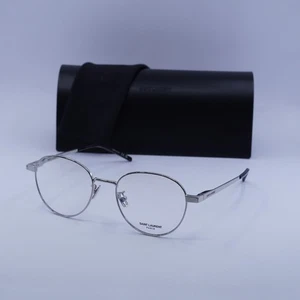 NEW Saint Laurent SL532 005 Silver 53mm Eyeglasses - Picture 1 of 7