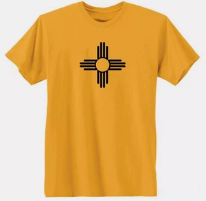 Nagelneues Zia Sonnenzeichen T-Shirt. New Mexico American Southwest - Bild 1 von 9
