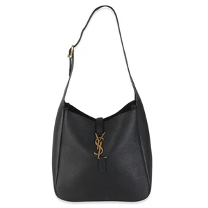 Saint Laurent Black Calfskin Le 5 A 7 Soft Hobo - Picture 1 of 7