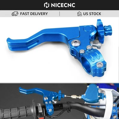 Palanca de embrague corta de aluminio para Yamaha YZ450F 2001-2016 YZ450FX 2015-2020 Foto 1 de 4