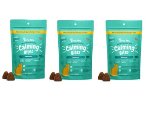 Zesty Paws Calming Bites for Cats Soft Chews 150 pcs - 3 Bags - Picture 1 of 3
