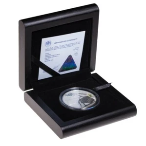 2014 3 ROUBLES SOCHI WINTER OLYMPICS: NORDIC COMBINED - STERLING SILVER COIN - Picture 1 of 5