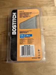 BOSTITCH 1000 PACK 2" ANGLED 15 GAUGE FN1532-1M FINISH NAILS NEW FAST SHIPPING!!