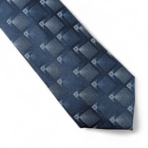 Alfani Herren Aster Geo-Muster Krawatte Krawatte modern schmal 2 3/4" marineblau $ 55 - Bild 1 von 5