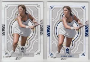 Lote 2024 Topps Royalty Tenis Chris Evert #36 Base 30/99 Azul 21/25 [2] - Imagen 1 de 2