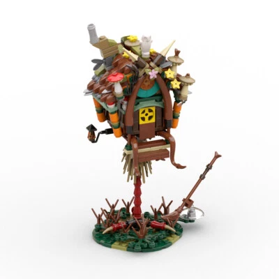 MOC: Enchanted Hut with Chicken Legs 354 Pieces for Halloween Creative Toys - Image 1 of 4