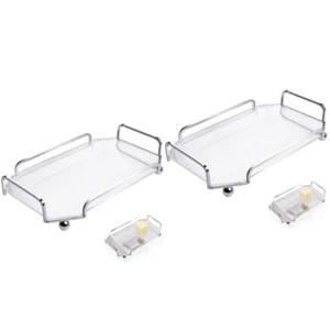 2 PCS Aufbewahrungsbox Rack Desserttablett Für Den Täglichen Gebrauch - Bild 1 von 12