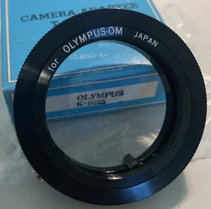 Camera Lens Adapter For Olympus-OM mount T-System Japan K-6025 new old store - Picture 1 of 4