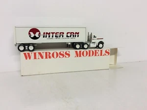 Winross White 9000 Inter-Cam with Van Trailer. New in Box - Picture 1 of 3