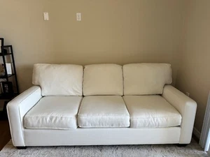 Pottery Barn Sofa - Ivory - Picture 1 of 5