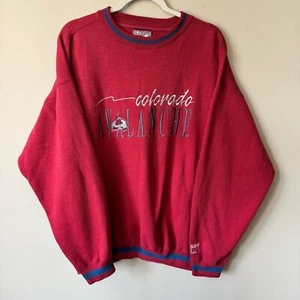 Vtg Logo7 NHL Colorado Avalanche Pullover Size XL - Picture 1 of 6