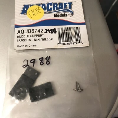 Aquacraft AQUB8742 Rudder Support Brackets- mini wildcat - Image 1 of 3