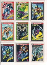 1990 Marvel Universe Trading Cards (Impel)  / U Pick / Choose From List  / bx42