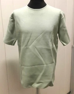 NEU Mennace Crisp Yarn Boxy Tee, grün - M - Bild 1 von 7